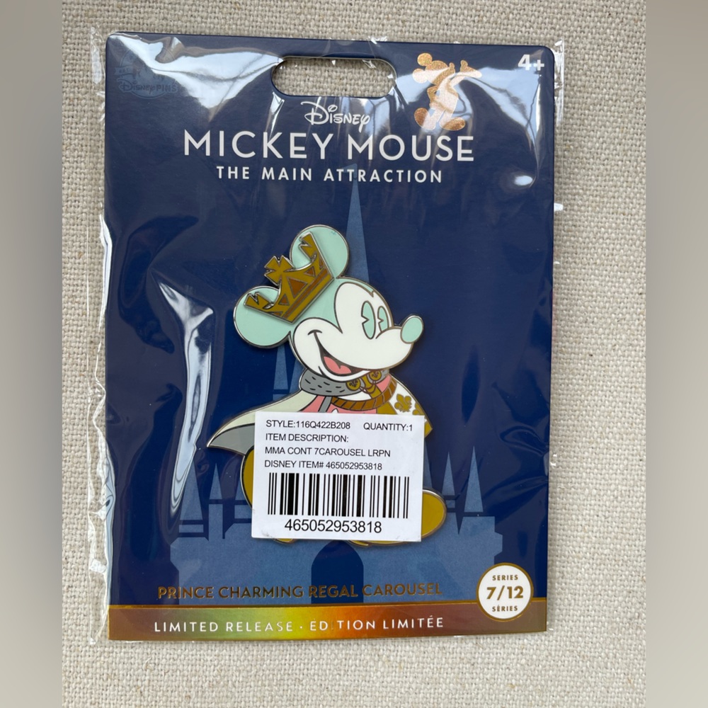 Disney limited edition main attraction series pin #7 of 12